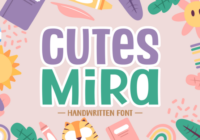 Cutes Mira Font - Featured Image