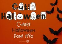 Cutie Halloween Trio Font - Featured Image