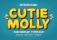 Cutie Molly Font - Featured Image