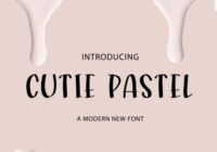 Cutie Pastel Font - Featured Image