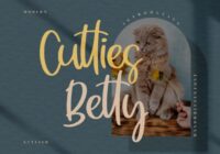 Cutties Betty Font - Featured Image
