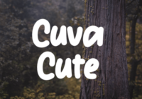 Cuva Cute Font - Featured Image