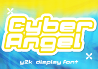 Cyber Angel Font - Featured Image