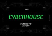 Cyber House Font - Featured Image