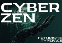 Cyber Zen Font - Featured Image