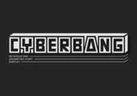 Cyberbang Font - Featured Image