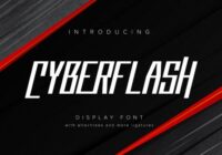 Cyberflash Font - Featured Image