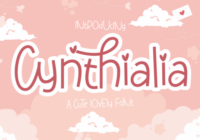 Cynthialia Font - Featured Image