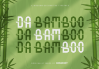 Da Bamboo Font - Featured Image