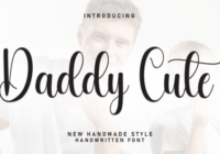 Daddy Cute Font - Featured Image