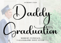Daddy Graduation Font - Featured Image