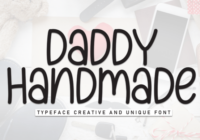 Daddy Handmade Font - Featured Image