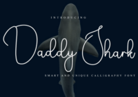 Daddy Shark Font - Featured Image