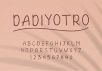Dadiyotro Font - Featured Image