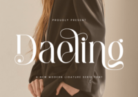 Daeling Font - Featured Image