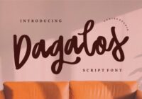 Dagalos Font - Featured Image
