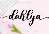 Dahlya Font - Featured Image