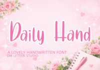 Daily Hand Font - Featured Image