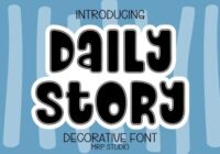 Daily Story Font - Featured Image