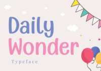 Daily Wonder Font - Featured Image