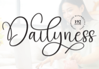 Dailyness Font - Featured Image