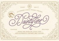Daintyline Font - Featured Image