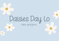 Daisies Day Lo Font - Featured Image