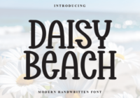 Daisy Beach Font - Featured Image