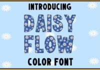 Daisy Flow Font - Featured Image