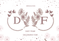 Daisy Frame Font - Featured Image