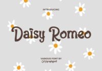 Daisy Romeo Font - Featured Image