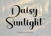 Daisy Sunlight Font - Featured Image