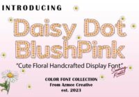 Daisydotblushpink Font - Featured Image