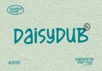 Daisydub Font - Featured Image