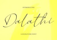 Dalathi Font - Featured Image