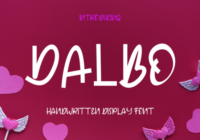 Dalbo Font - Featured Image