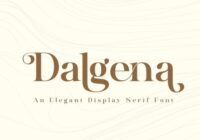 Dalgena Font - Featured Image