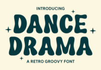 Dance Drama Font - Featured Image