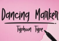 Dancing Marker Font - Featured Image
