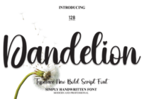 Dandelion Font - Featured Image
