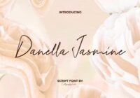 Danella Jasmine Font - Featured Image