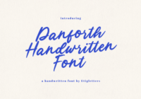 Danforth Font - Featured Image