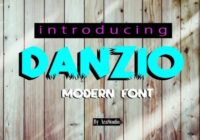 Danzio Font - Featured Image