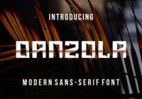 Danzola Font - Featured Image
