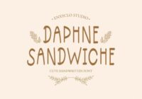 Daphne Sandwiche Font - Featured Image