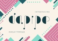 Dapipe Font - Featured Image