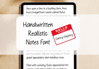 Daring Odyssey Font - Featured Image