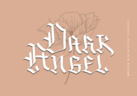Dark Angel Font - Featured Image