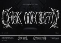 Dark Majesty Font - Featured Image