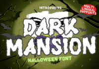 Dark Mansion Font - Featured Image